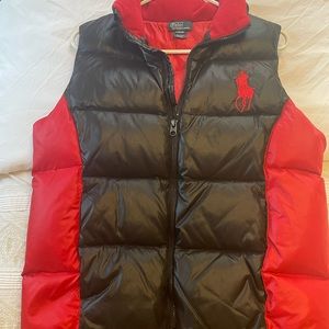 Big boy polo vest